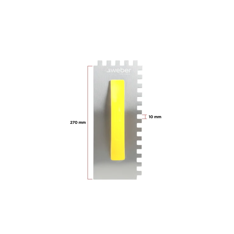 Bay răng cưa ốp lát gạch/đá chuyên dụng Weber U10