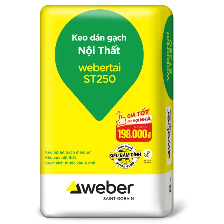 Keo dán gạch Webertai ST250 